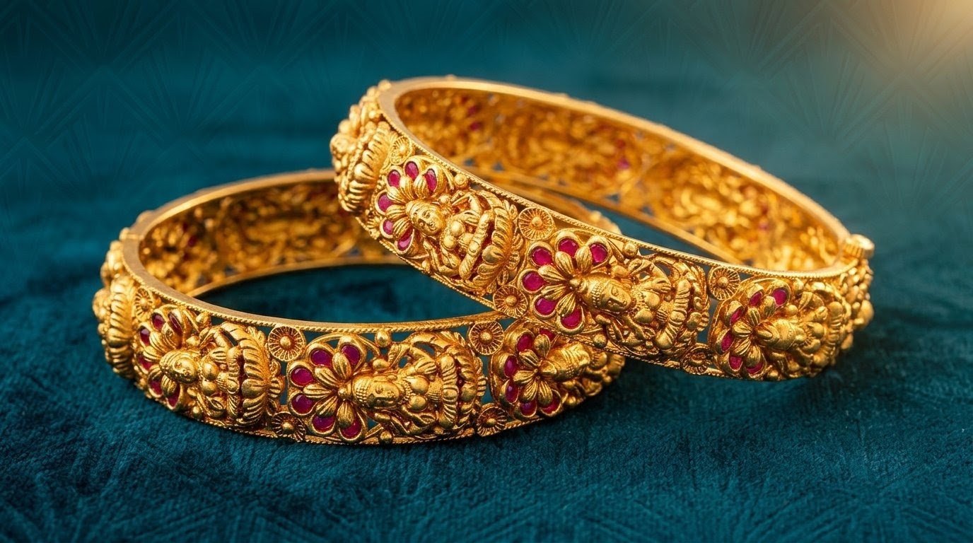 Gold Bangles Collection